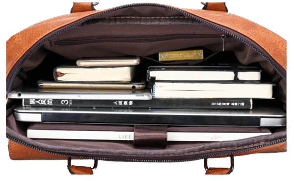 JEEP LEATHER LAPTOP BAG - Image 11