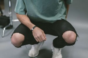 Faint Washed Denim Blue Jeans